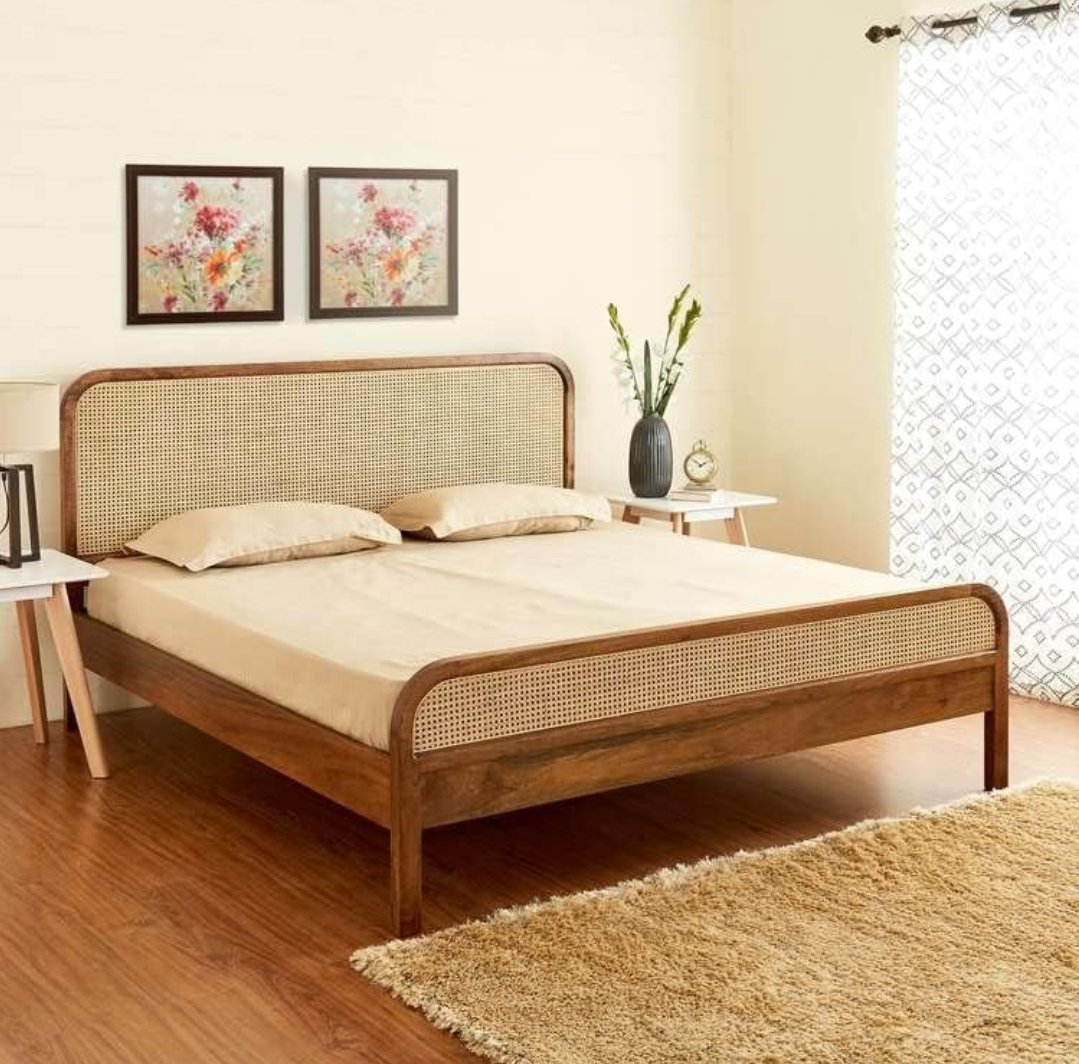 2025/04/1000363357.jpg Rattan Cane Bed without Storage for Living Room and Bedroom - Image 1