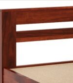 Gunnu Furniture Sheesham Wood Wooden Cot Bed without Storage for Bed Room COD Facility Available - Image 2