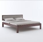 Sheesham Wood Wooden Cot Bed with Tufted Headboard without Storage for Bedroom, Living Room and Hotel - Image 6