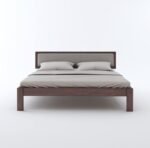 Sheesham Wood Wooden Cot Bed with Tufted Headboard without Storage for Bedroom, Living Room and Hotel - Image 4