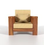 Sheesham Wood Wooden Sofa Set One, Two and Three (1, 2, 3 ) Seater For Home and Office - Image 14