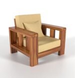 Sheesham Wood Wooden Sofa Set One, Two and Three (1, 2, 3 ) Seater For Home and Office - Image 19