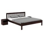Sheesham Wood Wooden Cot Bed with Vertical Bar Headboard without Storage for Bedroom, Living Room and Hotel - Image 5