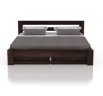 Gunnu Furniture Sheesham Wood Wooden Cot Bed with Two Drawers for Storage - Image 4