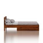 Gunnu Furniture Sheesham Wood Wooden Cot Bed with Two Drawers for Storage - Image 11