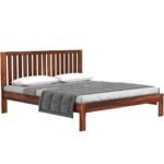 Gunnu Furniture Sheesham Wood Wooden Cot Head Dandi Bed without Storage for Home and Hotel - Image 4