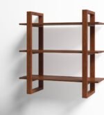 Sheesham Wood Wall Shelves for Living Room | Floating Wall Mounted Shelf for Home Décor, Books, Plants & Storage | Stylish & Durable Wall Rack (Natural Finished) - Image 7