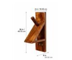 1pc Helmet Holder | Gunnu Helmet Holder- for Coats, Keys, Motorcycle Accessories Multipurpose Wall Mountable Hanger - Perfect for Helmets, Laptops, Handbags, Backpacks, and Umbrellas - Image 8