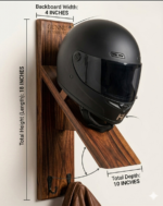 1pc Helmet Holder | Gunnu Helmet Holder- for Coats, Keys, Motorcycle Accessories Multipurpose Wall Mountable Hanger - Perfect for Helmets, Laptops, Handbags, Backpacks, and Umbrellas - Image 10