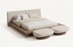 Low height Platform Upholstery Bed without storage - Image 7