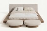 Low height Platform Upholstery Bed without storage - Image 3